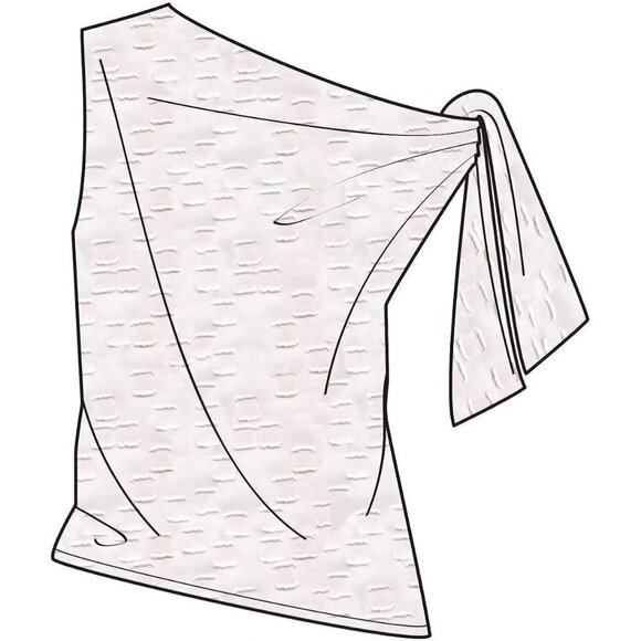 New Look Sewing Pattern 6653 Misses Dress Shoulder Tie Topper Size 8-20 - Picture 4 of 6